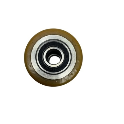 مصنع التصنيع 80 * 70mm 6204 محملة PU عجلة حمولة للشاحنة ليندي