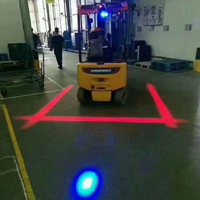أضواء المنطقة التحذيرية الصناعية الحمراء للشاحنات الشوكية 10-80 فولت سنة 2007 تحذير LED