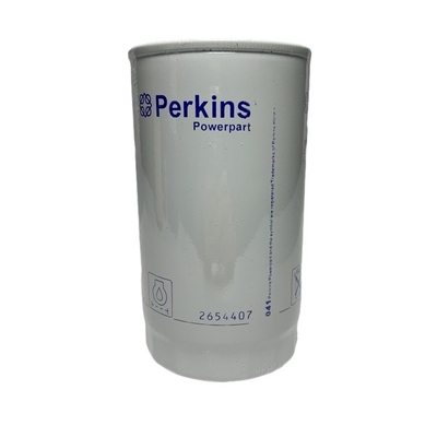 مرشح زيت التعبئة الأصلي 2654407 لـ Perkins يستخدم في ورشة إصلاح آلات الصلب