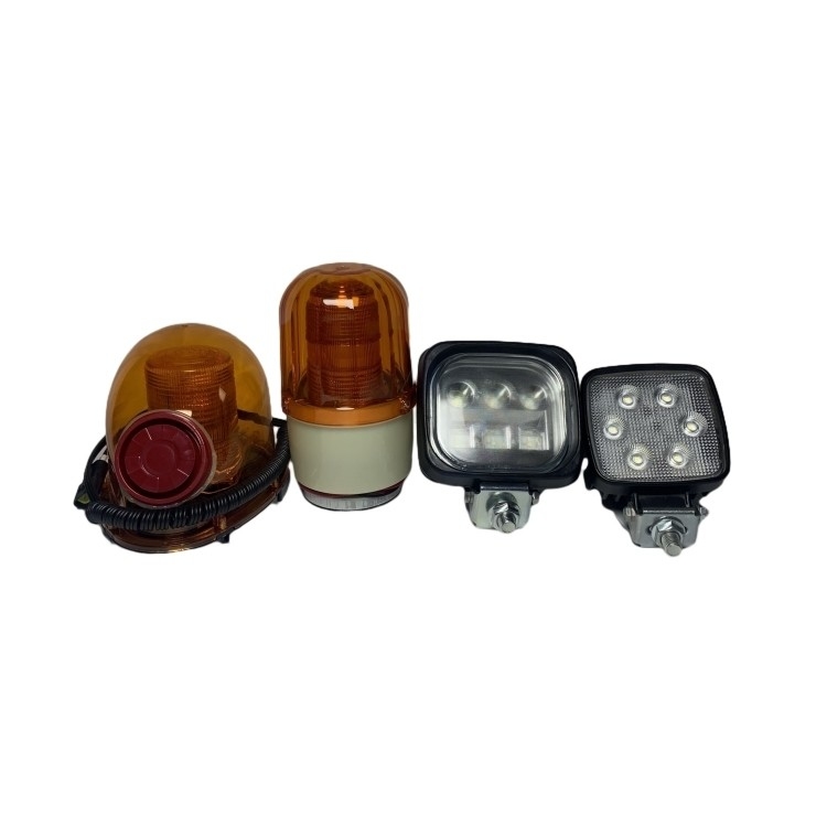 0.85KG D08LEDXZFM LED Rotating Buzzer Light مع ميزة حياة عمل طويلة